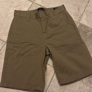 RVCA khaki chino shorts